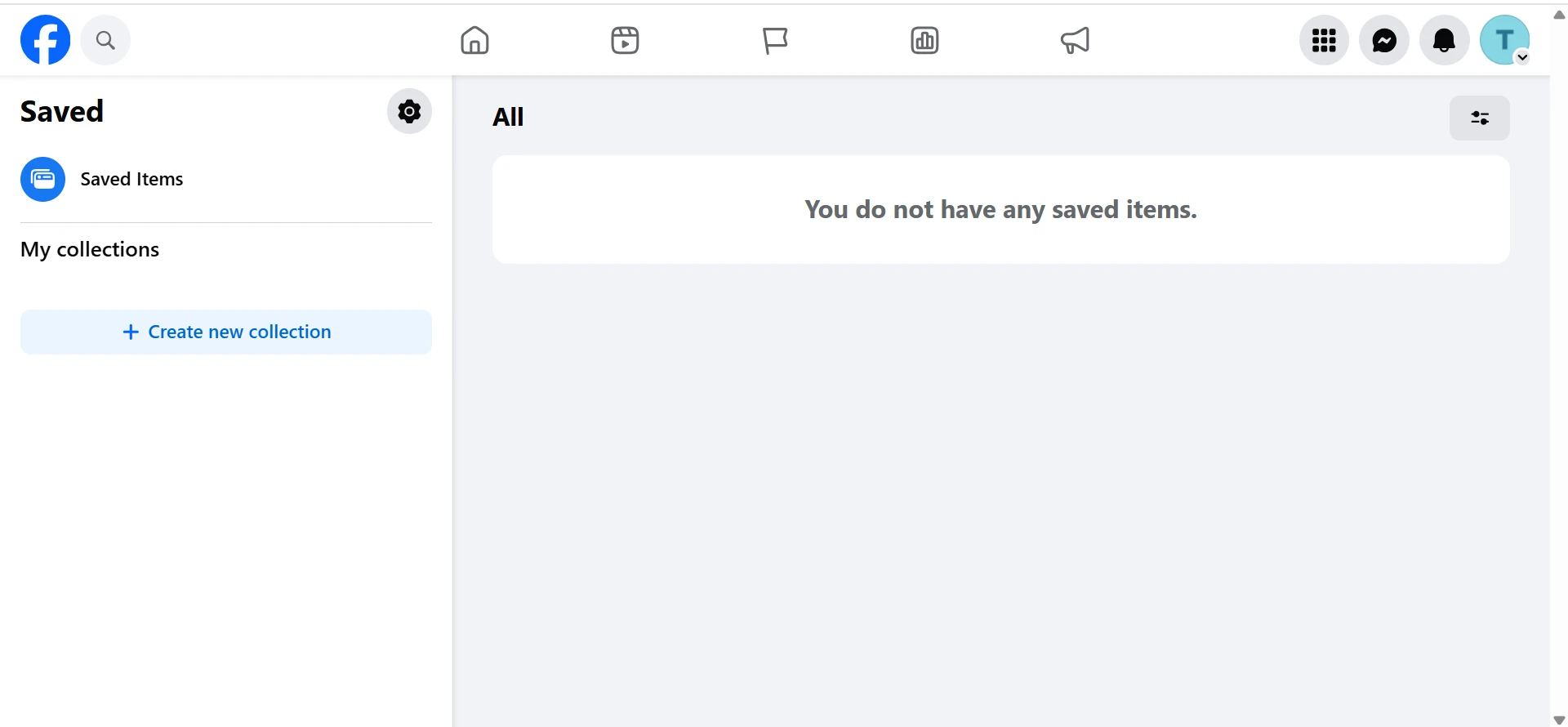 Saved Items