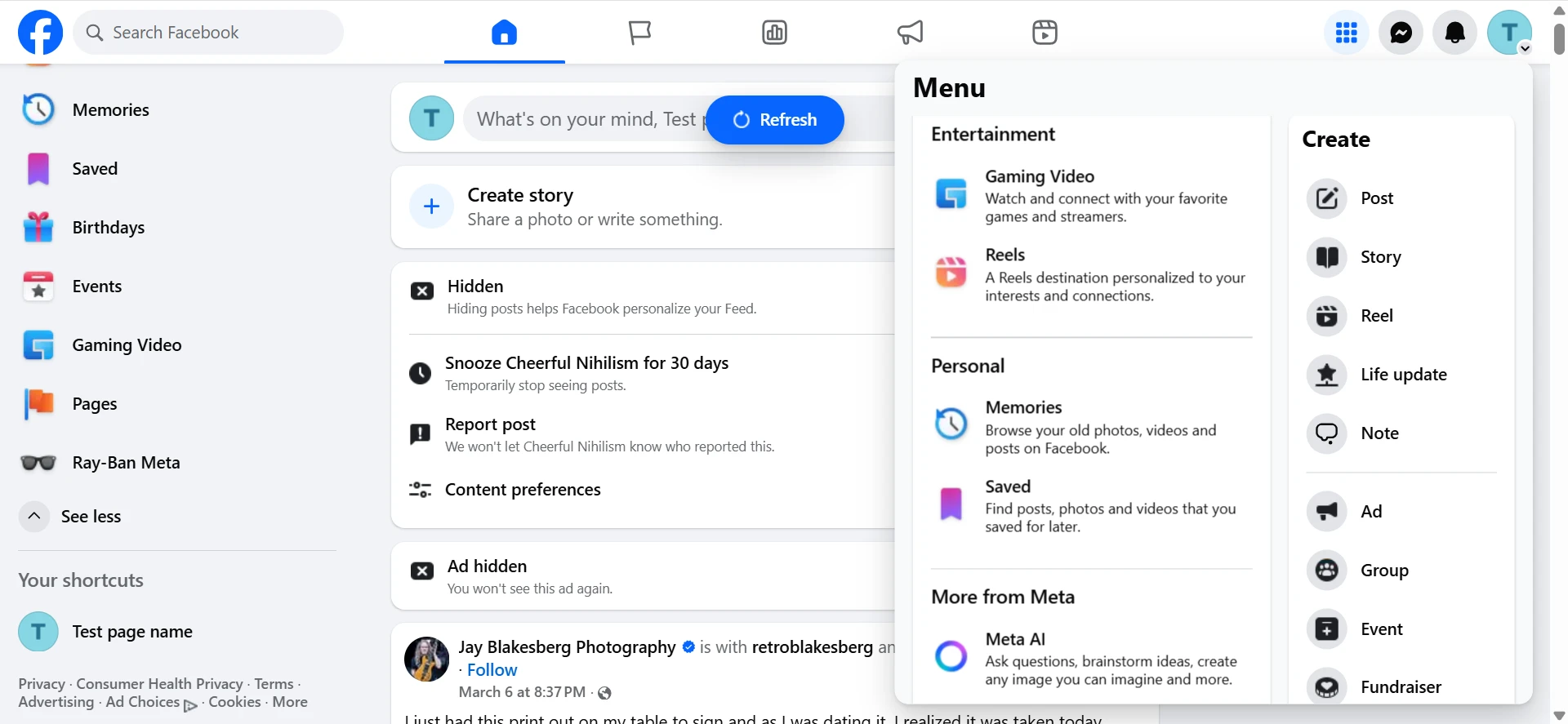Grid Menu (Scrolled)