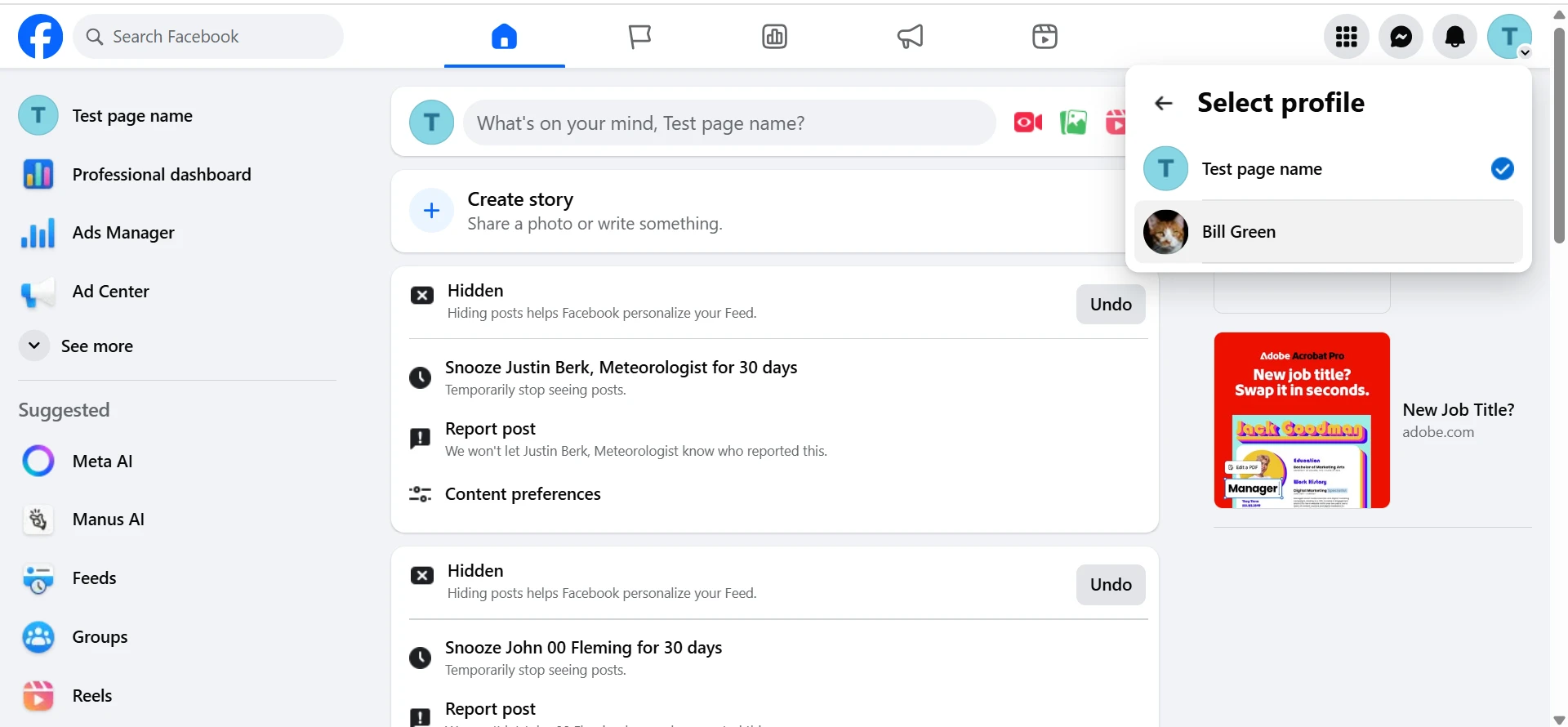 Profiles List