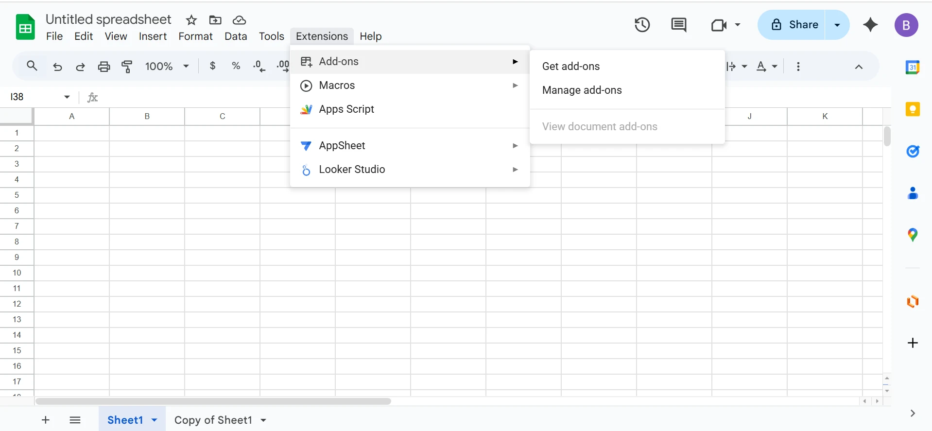 Manage add-ons