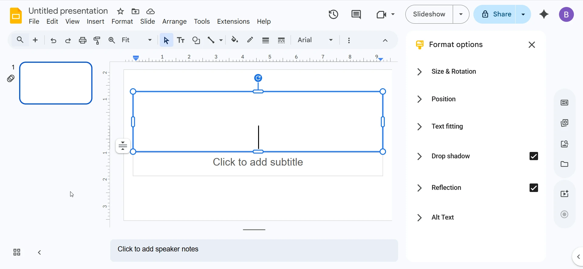 Format Options
